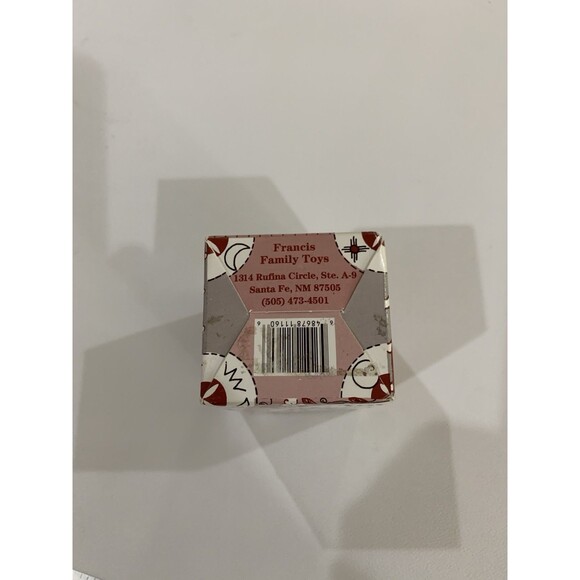 Jacob's Ladder Francis Family Folk Toy Wood RedBlue Ribbon Illusion Block Trick - Picture 5 of 5